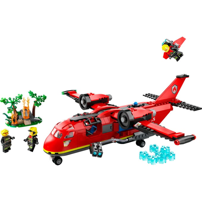 LEGO 60413 City Brandweervliegtuig Brandweer Speelgoed voor Kinderen vanaf 6 jaar