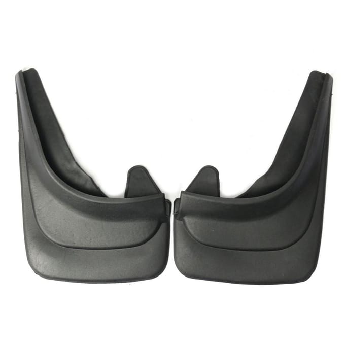 2x garde-boue en plastique ABS noir, garde-boue avant de voiture pour garde-boue arrière black