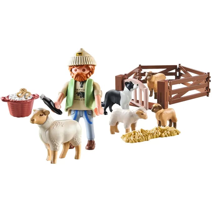 PLAYMOBIL Country Jonge herder met schapen - 71444