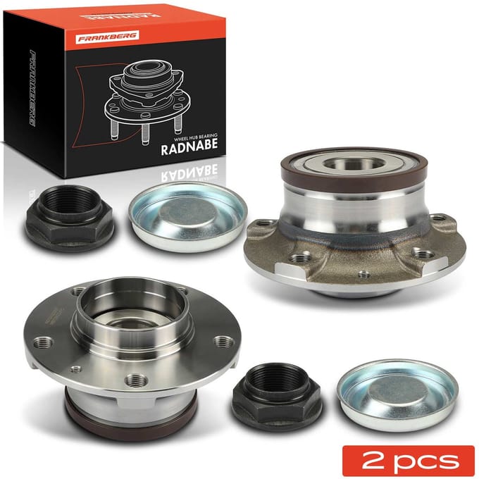 Frankberg 1x wiellager wiellagerset vooras en achteras voor Mazda