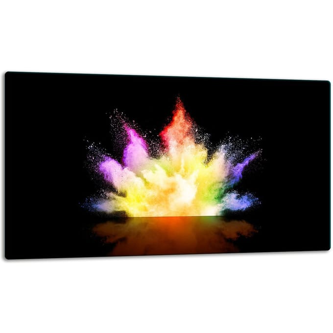 TMK ArtDeko - Glas Snijplank - Inductie - 52x30cm - Kleurrijk Design