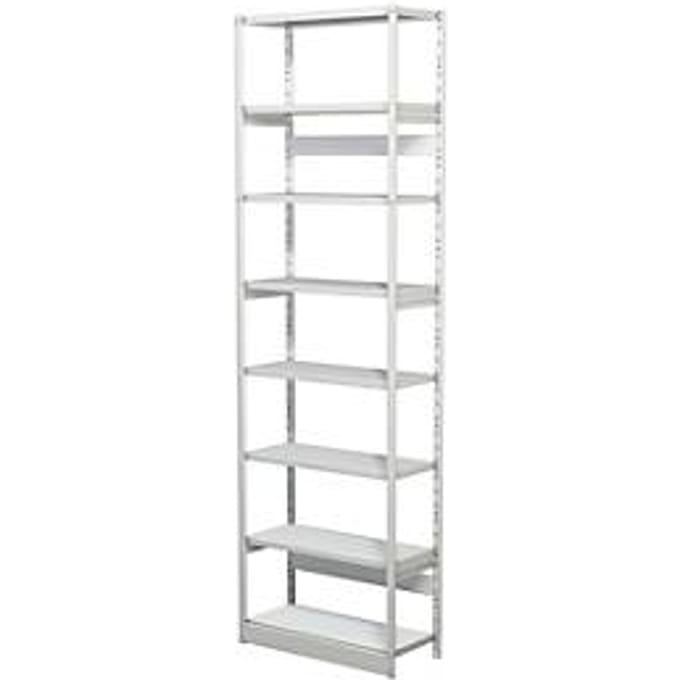 Complete stelling PROGRESS 500 T, basissectie, zonder achterwand, H 2600 x B 750 x D 340 mm