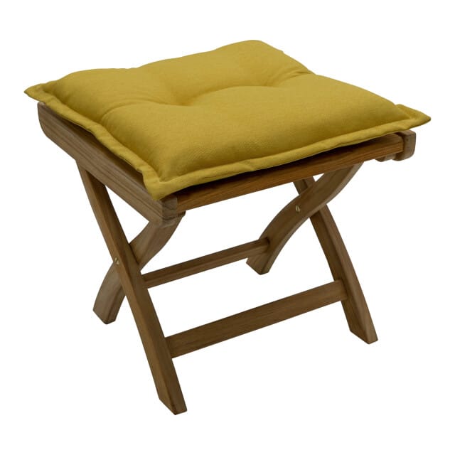 Madison - Zitkussen Panama mustard - Ca. 50x50 cm - Set van 4
