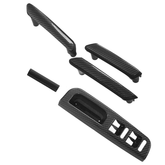 Interieur Deurklink Hefpaneel Frame Koolstofvezel Stijl 3B0867172 Auto Interieur Accessoires gray