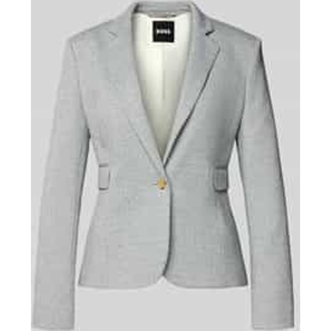 shaped fit blazer met all-over motief Model 'JIA13A'