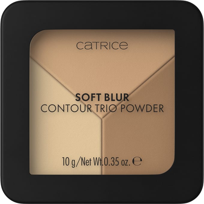 Catrice Puder Soft Blur Contour Trio Powder Teint Dames 10 g