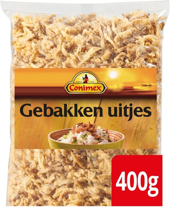 Conimex | Gebakken Uitjes Krokant | 400 gram