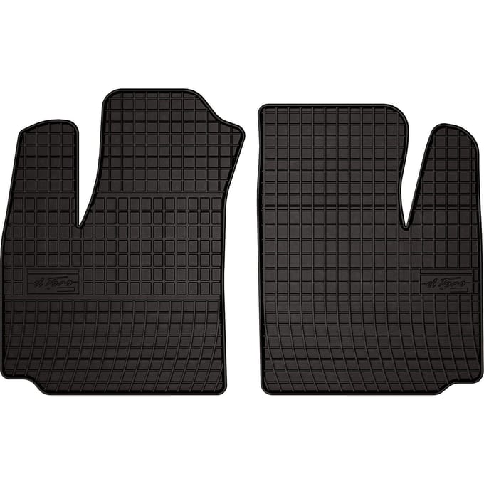 Wielganizator SolidPRO Serie - Rubber Automatten - Fiat Doblo I - 2-Persoons - 2000-2009