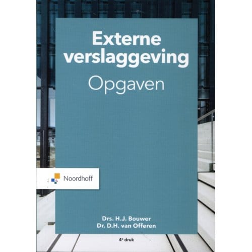 Externe Verslaggeving - Jeffrey Bouwer
