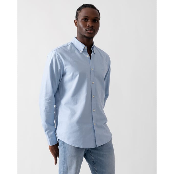 BOSS Orange Rickert Heren Langsleeve Shirt