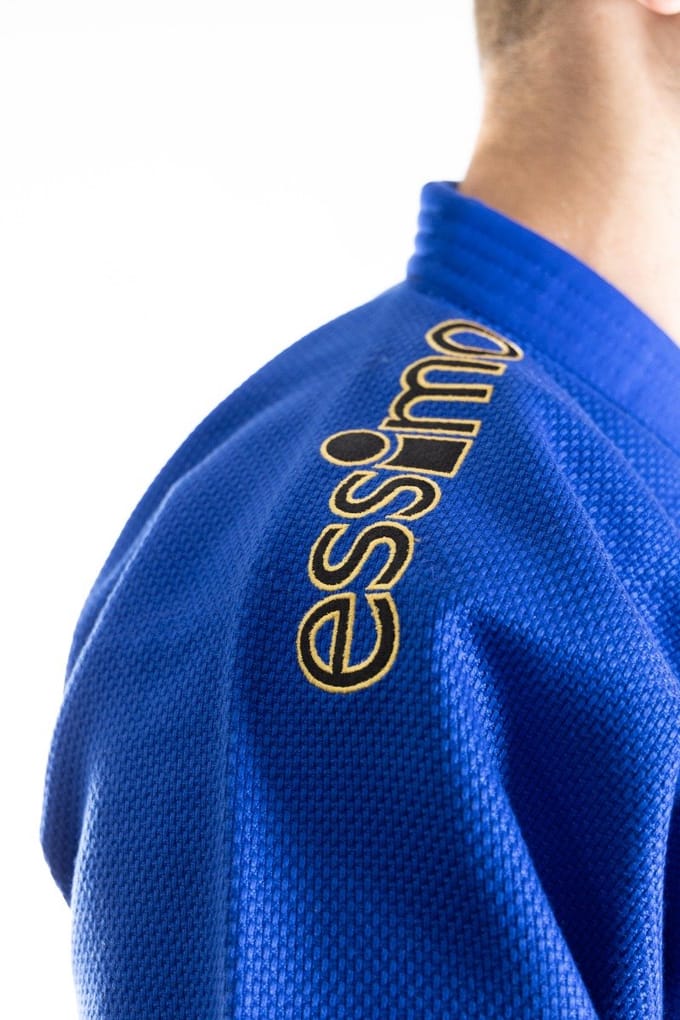 Essimo Judopak IJF Gold Blauw – Slim Fit-155