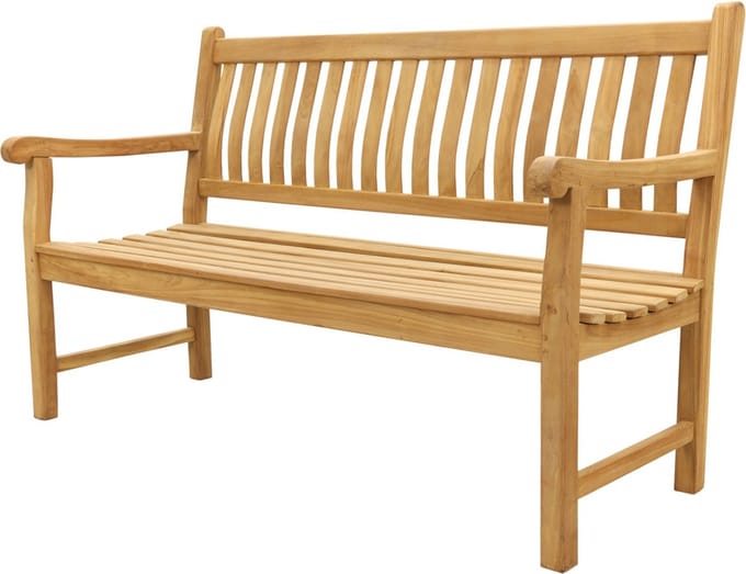 Livingfurn - Tuinbank Patrick 5 cm Teakhout 150 cm