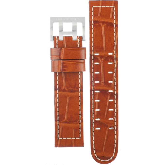 Hamilton Straps H690.646.108 Khaki Pilot band