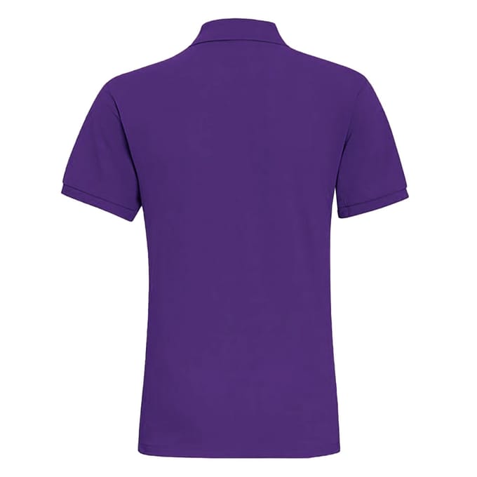 Asquith & Fox Heren Poloshirt met korte mouwen (Paars)