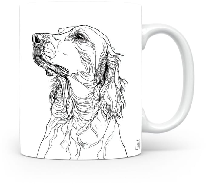 Beker Engelse Setter