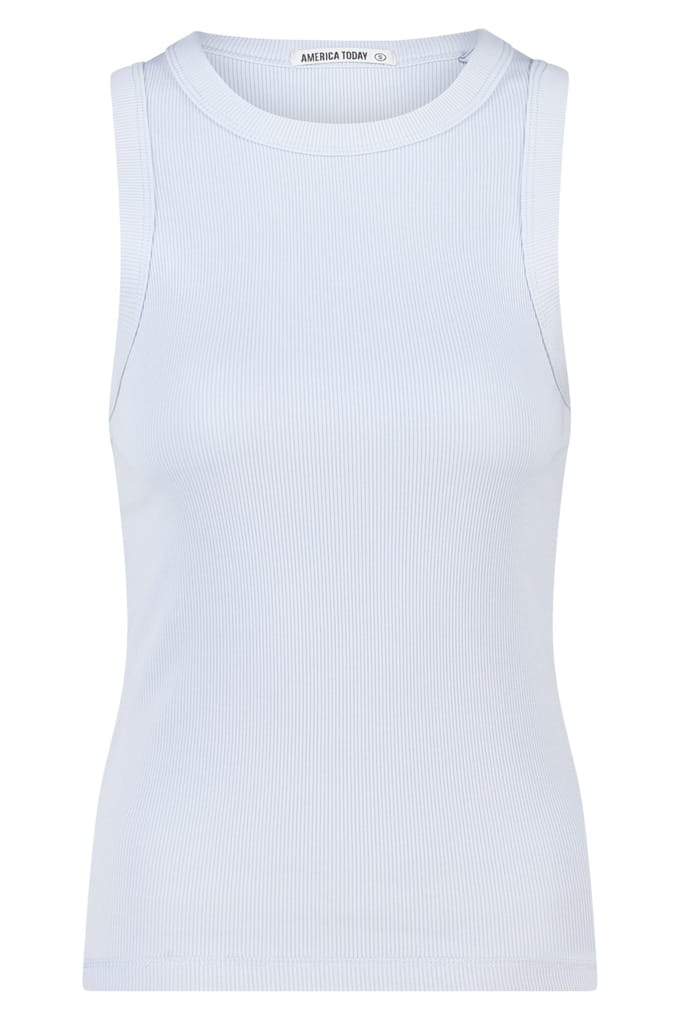 America Today Gia Babyblue Größe: M | Tanktops Outlet | Damen | Blau