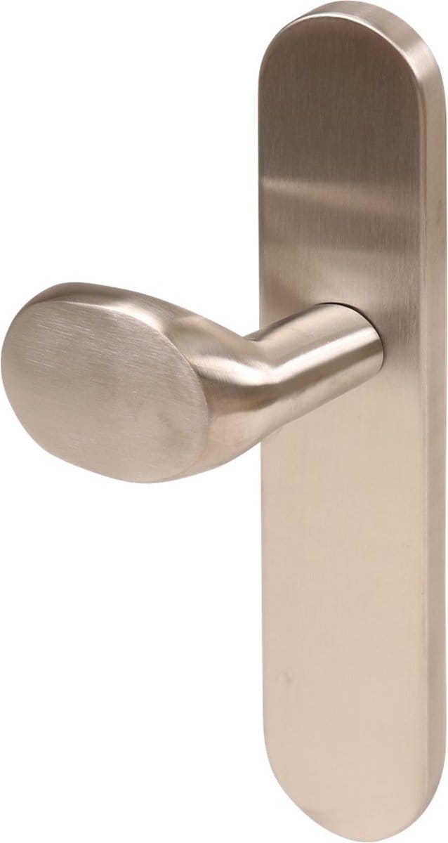Knop BL/Kruk PC72 Langschild zonder Kruk RVS SKG*** - 1220733