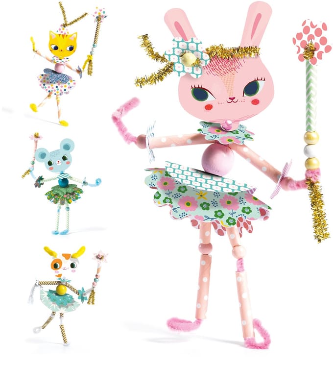 Djeco creatief papier My fairies