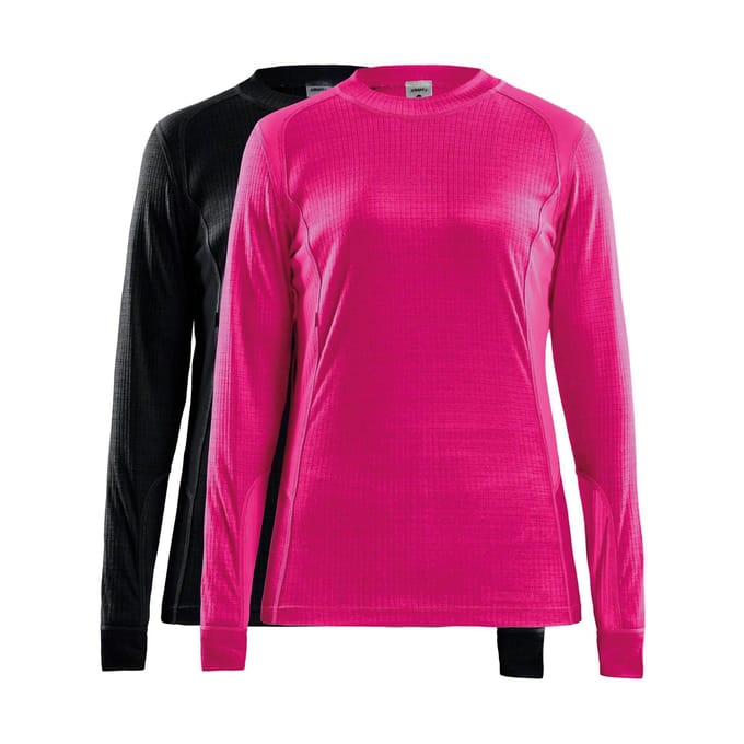 Craft Core Baselayer Thermo Shirt Dames (2-pack) - Maat XL