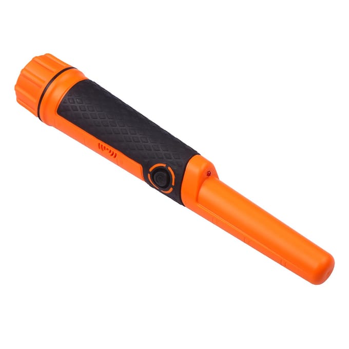 Handheld Pinpointer Metaaldetector Volledig Waterdichte Onderwater Metaaldetector Staaf met Holster oranje