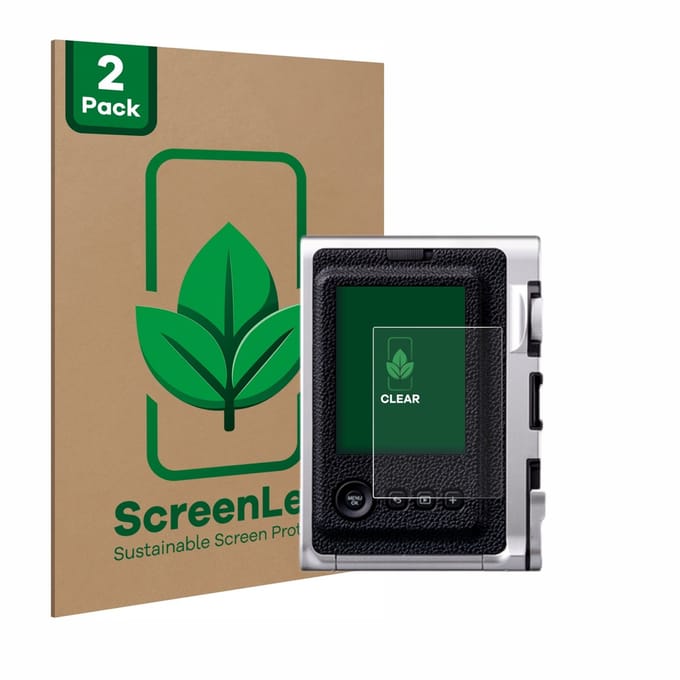 2 Stuks Screenprotector voor Fujifilm Instax Mini Evo - Hoogwaardige Beschermfolie transparant