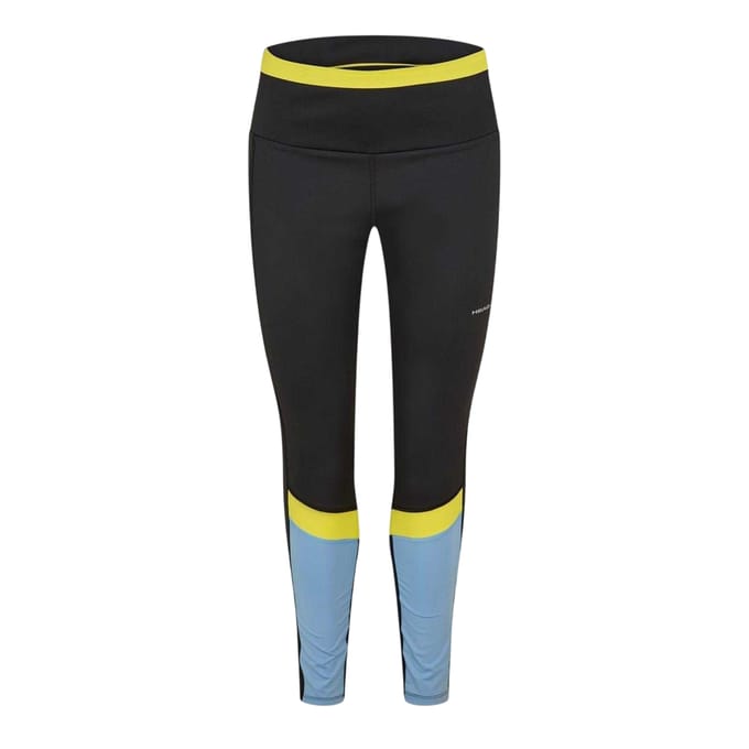 Head Dames/Dames Colour Block Pocket Mid Rise Legging (Blauw)