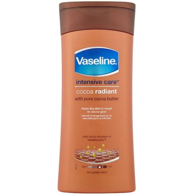 Vaseline Cocoa Radiant Intensive Care Bodylotion - 200 ml