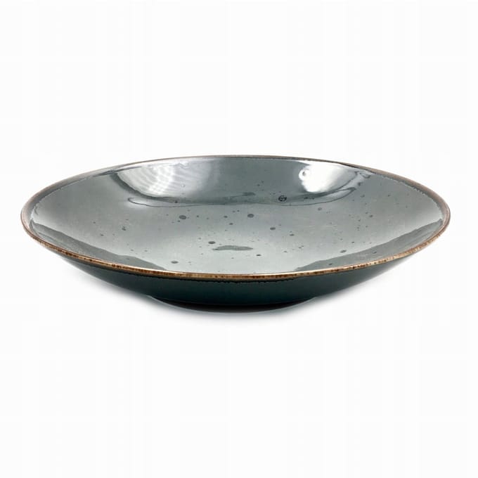 Bogucice Alumina Cottage Grafiet Diep Bord 22 cm