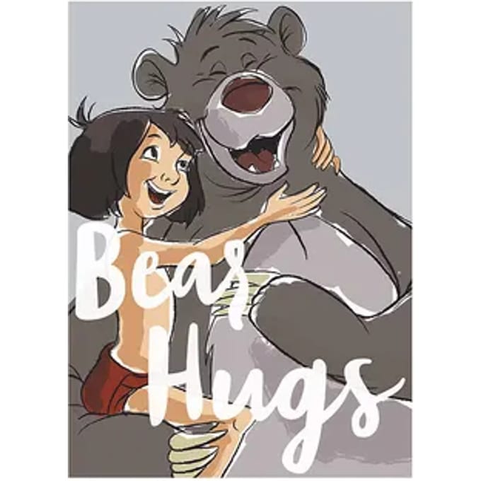 Komar Poster Bear Hug 50 X 70 Cm