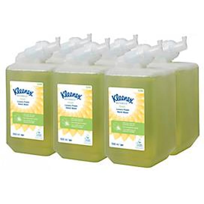 KLEENEX aromatische schuimende zeep Fresh, groen, 6 liter