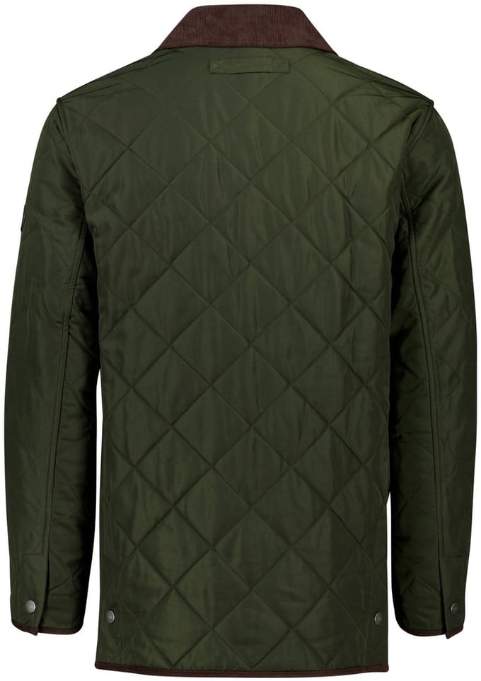 Gant tussenjas groen