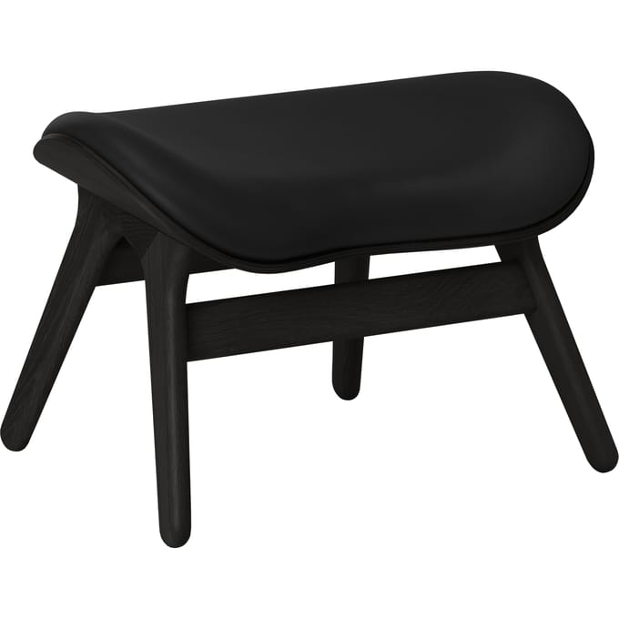 UMAGE A Conversation Piece Ottoman - eiken zwart - Leder Hope black