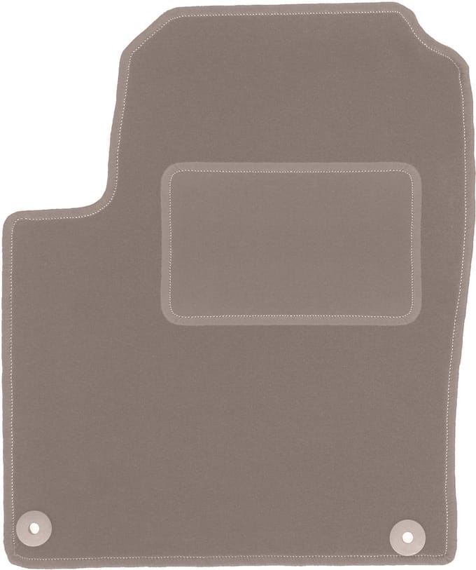 Beige bestuurdersmat voor: Volkswagen Sharan I minivan (1995-2010)