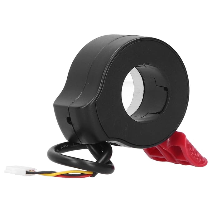 Poignée d'accélérateur pour scooter électrique, capteur à effet Hall, accessoires de vélo, rouge