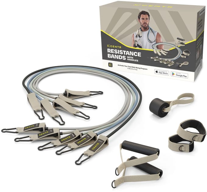 Centr CTB Resistance Bands met Handgrepen