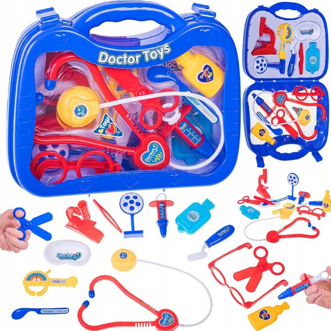BK Serie - Kleine Dokter Kit - Medische Speelset - Inclusief Accessoires - Ideaal als Cadeau
