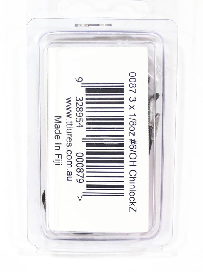 Tackle Tactics TT ChinlockZ SWS verzwaarde wormhaak 1/8 oz 6/0 3/pack (0879)