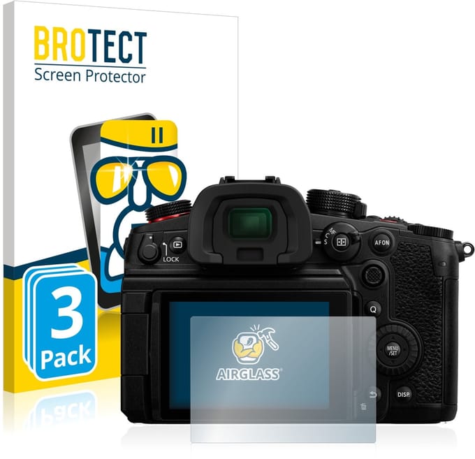 Screenprotector 3 Stuks voor Panasonic Lumix DC-GH6 Beschermglas transparant