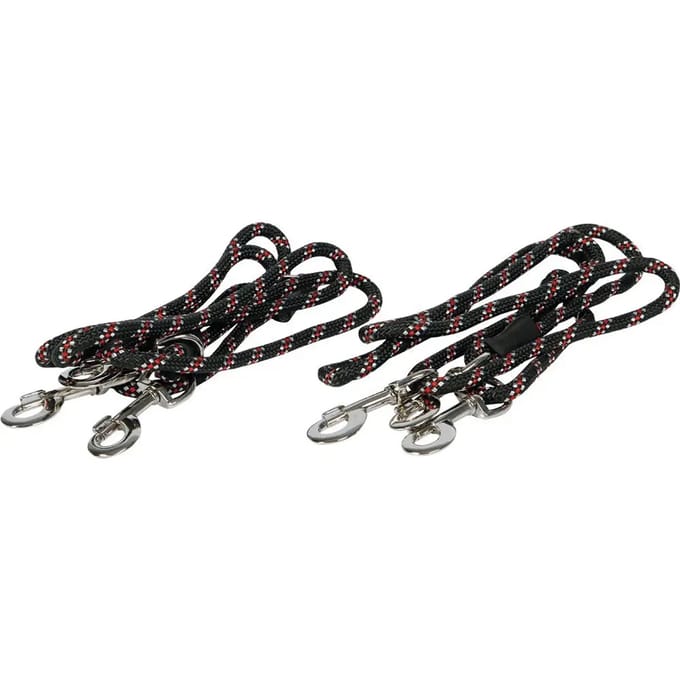 Harry's Horse Longeerkoord V-line (paar) Black