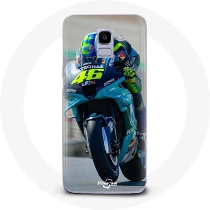 Case voor Samsung Galaxy A8 2018 Valentino Rossi Speed ​​Driver