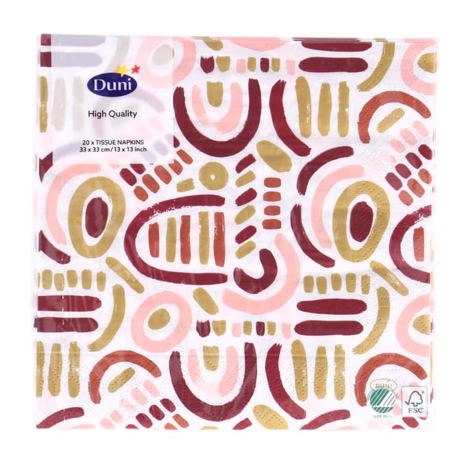 Golden Impuls - Servetten - 33x33 cm