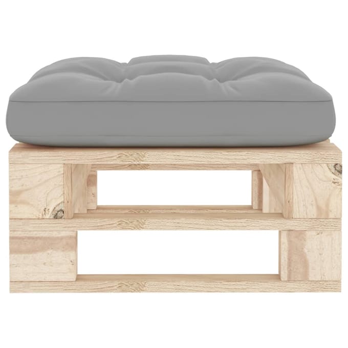 vidaXL - Tuinhocker - pallet - geïmpregneerd - grenenhout