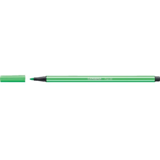 STABILO Pen 68 - Premium Viltstift - Licht Smaragdgroen - per stuk