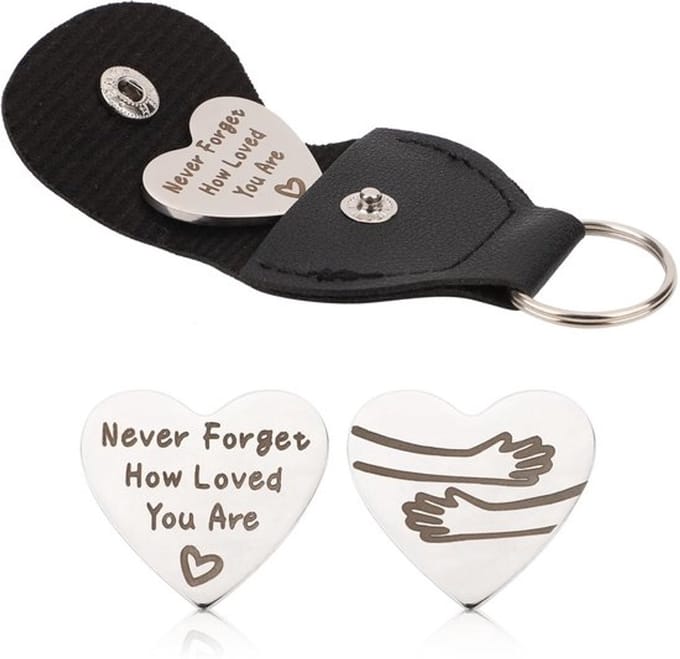Store_9 - Pocket Hug Token - Sleutelhanger - Uniseks - Lederen