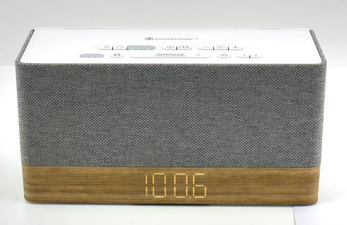 Soundmaster UR630WE - wekkerradio met Bluetooth en USB laadfunctie