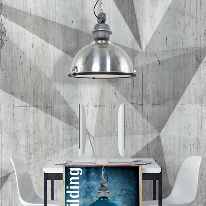 Hanglamp Bikkel 7586ST staal 42 cm hoogte instelbaar Steinhauer industriële verlichting