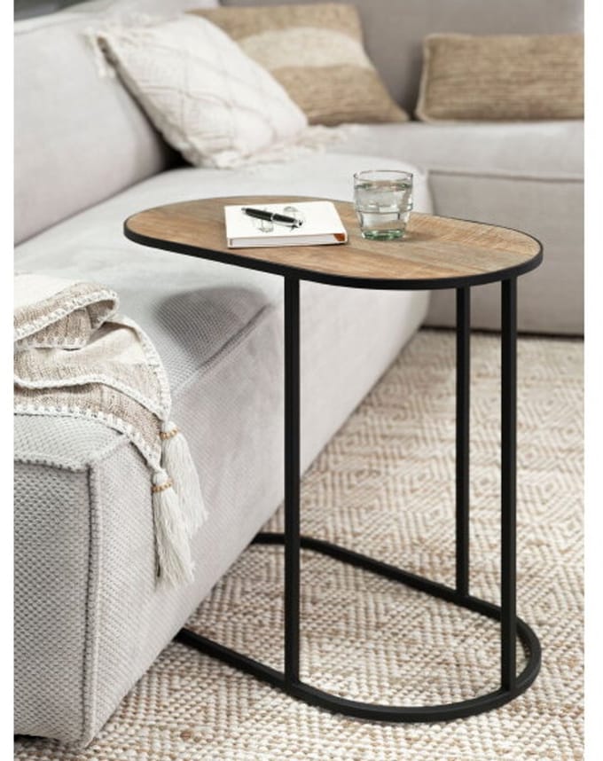 DTP Home Laptoptafel Terra Teakhout – 65x35x60 cm