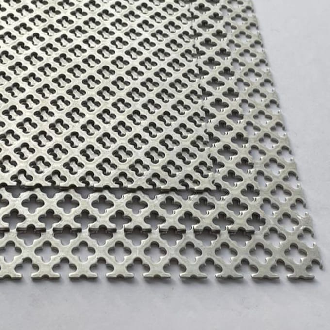 Aluminium Klaverblad - 1,5mm, 400x400mm