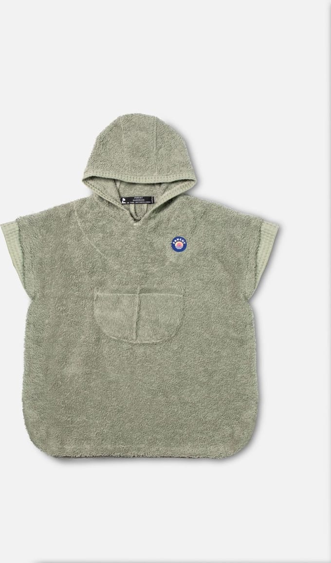 Ponchy - Verde Velho - Baby Strandponcho - Klein - Badcape