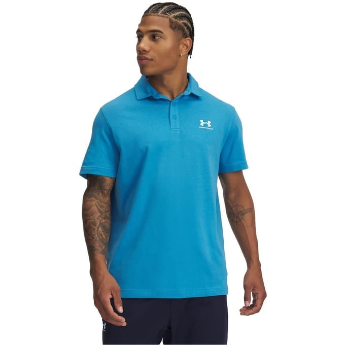 Under Armour Performance Icon-poloshirt voor heren (Blauw)